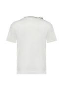 Burberry Check Bow Cotton T Shirt