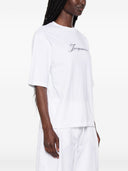 Jacquemus Logo Cotton T Shirt