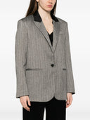 Forte Chaqueta tipo blazer con botonadura sencilla Forte