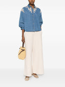 Forte Forte Cotton Wide Leg Trousers