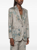 Forte Forte Printed Single Breasted Jacket