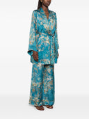 Forte Forte Printed Satin Kimono