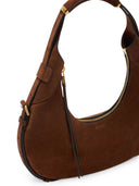 Moschino Handle Me Leather Shoulder Bag
