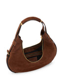 Moschino Handle Me Leather Shoulder Bag