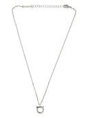 Ferragamo Gancini Crystal Necklace