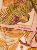 Ferragamo Printed Silk Foulard