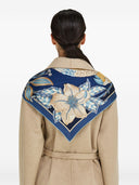 Ferragamo Printed Silk Foulard