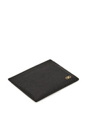 Ferragamo Micro Gancio Leather Card Case