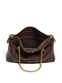 Valentino Garavani Panthea Medium Leather Shoulder Bag