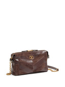 Valentino Garavani Panthea Small Leather Shoulder Bag