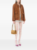 Valentino Garavani Rockstud Suede Leather Shoulder Bag