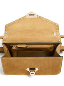 Valentino Garavani Rockstud Suede Leather Shoulder Bag