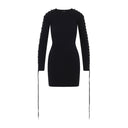Balenciaga Lace Up Mini Dress