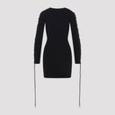 Balenciaga Lace Up Mini Dress