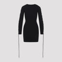 Balenciaga Lace Up Mini Dress