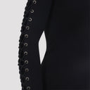Balenciaga Lace Up Mini Dress