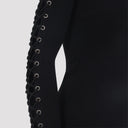 Balenciaga Lace Up Mini Dress