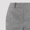 Peserico Linen And Wool Pants