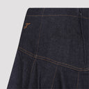 Jacquemus La Jupe De Nimes Lavoir Midi Skirt