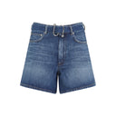Sportmax Fiesta Denim Shorts