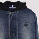 Off White Cherry Fleece Jacket