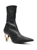 Jw Anderson Chain Heel Stretch Ankle Boot