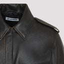 Giubbotto in pelle Jil Sander