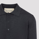 Valentino Strick-Polopullover