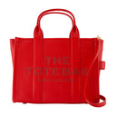 Il medio tote marc jacobs in pelle rossa