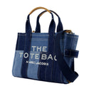 Mini Traveler Tote in Blue Denim Cotton