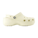 Classic Platform Sandals Crocs Thermoplastic Beige