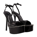 Nova 145 Sandals Alexander Wang Leather Black