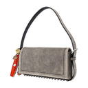 Ricco Relic Slim Shoulder Bag Alexander Wang Leather Grey