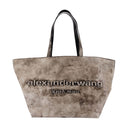 Punch Shopper Bag Alexander Wang Leather Grey