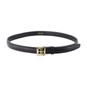 Monogram Belt Anine Bing Leather Black