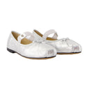 Jolie Flat Shoes Anine Bing Leather Silver
