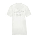 Walker Lyrics T Shirt Anine Bing Cotton White