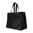 Rio grand sac à provisions anine bing en cuir noir