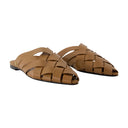 Eve Mules Zapatos Anine Bing Leather Brown