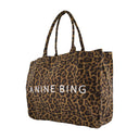 Borsa Shopper Leo Anine Bing Cotone Nera