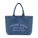 Leo Shopper Bag Anine Bing Cotton Blue