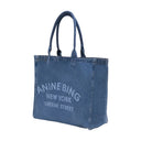 Leo Shopper Bag Anine Bing Cotton Blue