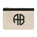 Lili Clutch Anine Bing Katoen Beige
