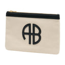 Lili Clutch Anine Bing Katoen Beige