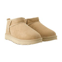 W klasyczne ultra mini buty Ugg Leather Beige