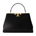 Eleanor Satchel Crossbody Tory Burch Leather Black