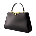 Eleanor Satchel Crossbody Tory Burch Leather Black