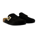 Mellow Sandals Tory Burch Leather Black