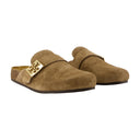 Mellow Sandals Tory Burch Leather Brown