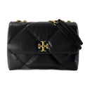 Kira Diamond Quilt Convertible Borse Tory Burch in pelle nera
